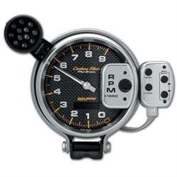 AutoMeter 6835 Tach Gauge, 5 Inch, 9K RPM, Super Lite, CF