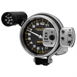 AutoMeter 6836 Tach Gauge, 5 Inch, 11K RPM, Super Lite, Carbon