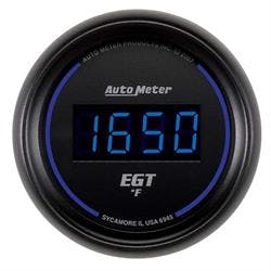 AutoMeter 6945 Cobalt Digital Pyrometer Gauge, 2-1/16 Inch