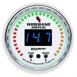 AutoMeter 7178 AFR-Pro, 2 1/16 Inch, Digital W/ Peak And Warn, C2