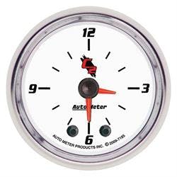 AutoMeter 7185 C2 Digital Stepper Motor Clock Gauge, 2-1/16 Inch