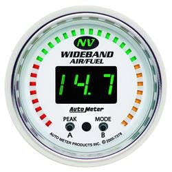 AutoMeter 7378 AFR-Pro, 2 1/16 Inch, Digital W/ Peak And Warn, NV