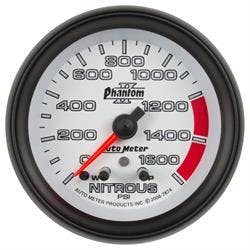 AutoMeter 7874 Nitrous Pressure Gauge, 2 1/16 Inch, 1600PSI