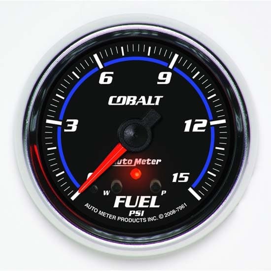 AutoMeter 7961 Cobalt Digital Stepper Motor Fuel Press. Gauge