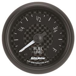 AutoMeter 8010 Fuel Level Gauge, 2 1/16 Inch, Gt