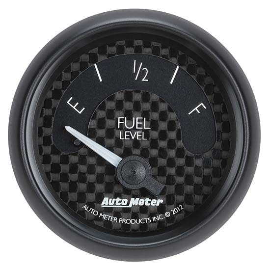 AutoMeter 8014 GT Air-Core Fuel Level Gauge, 2-1/16 Inch