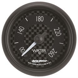 AutoMeter 8055 Water Temp Gauge, 2 1/16 Inch, 260 Deg., Gt