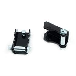 UMI 6411 73-87 C10 Shock Relocation Kit, Bolt-In, Rear, Black