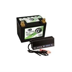 Braille G30C Green-Lite Lithium Ion 12 Volt Battery/Charger Combo