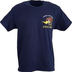 Clay Smith Cams Speed Shop Mr. Horsepower Navy T-Shirt