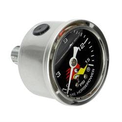 Clay Smith Cams 318-2115 Mr. Horsepower Fuel Pressure Gauge, Blk