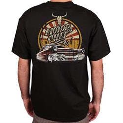 MotorCult Apparel Black Drifter Tee