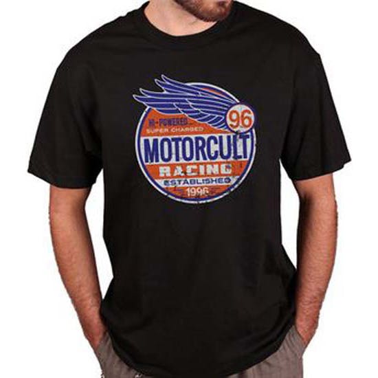 MotorCult Apparel EST. 96 Black Tee
