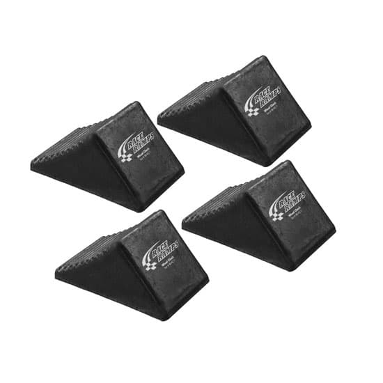 Race Ramps Rubber Wheel Chocks, Set/4