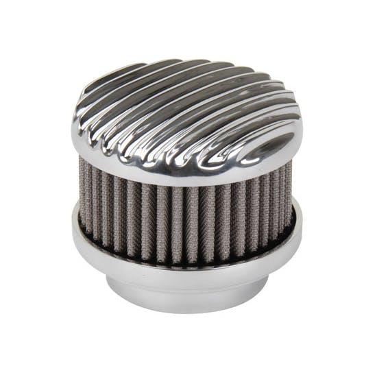 OTB Gear 4220 Rochester 2-G Full Finned Air Cleaner, Polished