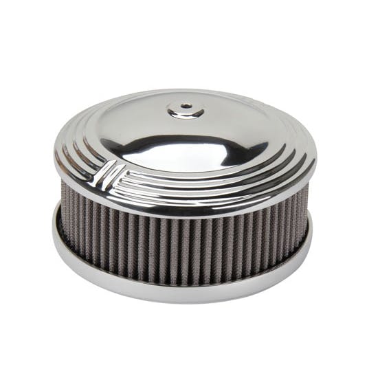OTB Gear 4461 Orbit Style Air Cleaner, Offset Base, Polished
