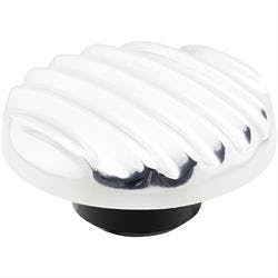 OTB Gear 6152 Finned Oil Cap, Cast Aluminum, Polished