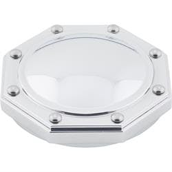 OTB Gear 6309 Octagon Gas Cap, Polished, 1928-65 Chevy