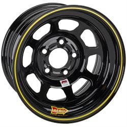 AERO 52 Series IMCA Certified 15 Inch Race Wheel, 5 on 5 Bolt Pattern