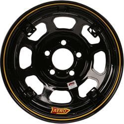 Aero 52 Series 4-Tab 15 Inch Race Wheel, IMCA, 5 on 4-3/4 BP