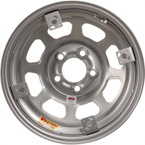 Aero 52 Series 4-Tab 15" Race Wheel, IMCA, 5x5" BP