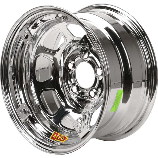 Aero 52 Series 4-Tab 15" Race Wheel, IMCA, 5x5" BP