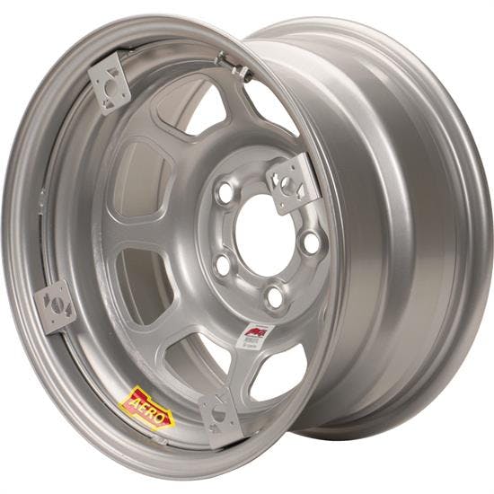 Aero 52 Series 4-Tab 15" Race Wheel, IMCA, 5x5" BP