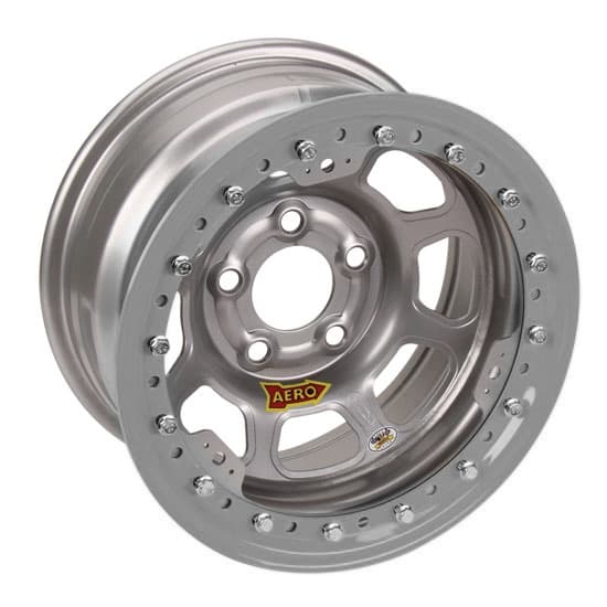 Aero 53-985030GOL 53 Series 15x8 Wheel, BL, 5x5 BP, 3" BS IMCA