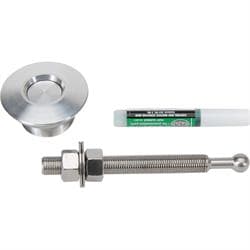 Quik Latch QL-38-S 38 Series Billet Hood Pin, Machined