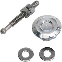 Quik Latch QL-25-GTS GT Style Fastener, Silver