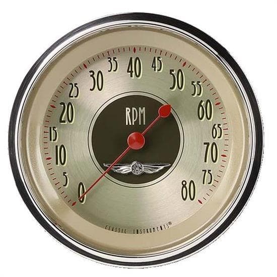 Classic Instruments AN80SHC All American Series Nickel Tach