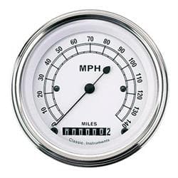 Classic Instruments CW55SLF Classic Series 140 MPH Speedometer