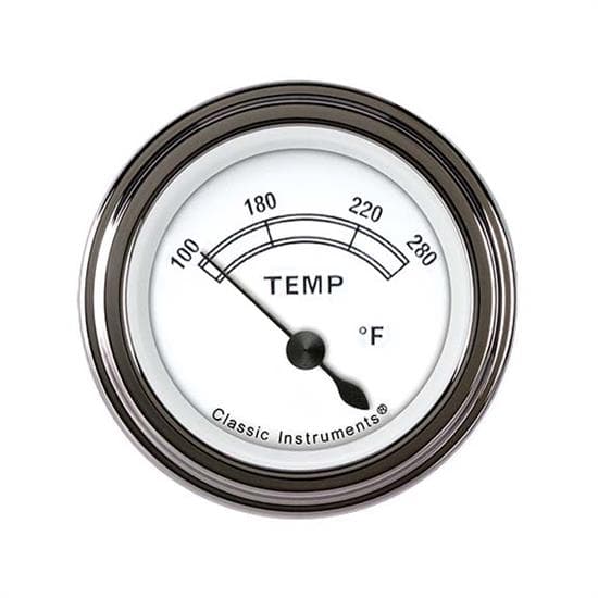 Classic Instruments CW26SLF-D Classic Water Temperature Gauge