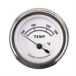 Classic Instruments CW26SLF-D Classic Water Temperature Gauge