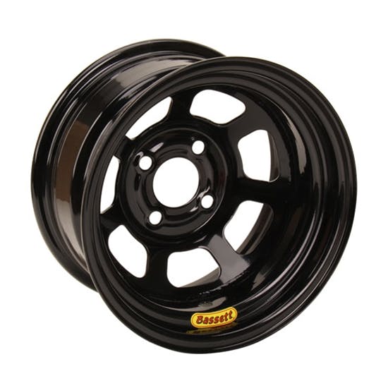 Bassett Pony-Mini Stock 13 Inch Wheel - 13x7, 4 on 4 1/4, Black