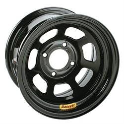 Bassett Pony-Mini Stock 13 Inch Wheel - 13x7, 4 on 4 1/2, Black