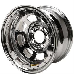 Bassett 15x8 D-Hole Beadlock Wheel, 5 on 5 Bolt Pattern, IMCA