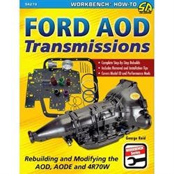 Car Tech SA279 How-To Rebuild Trans Book, Ford AOD, AODE, 4R70W