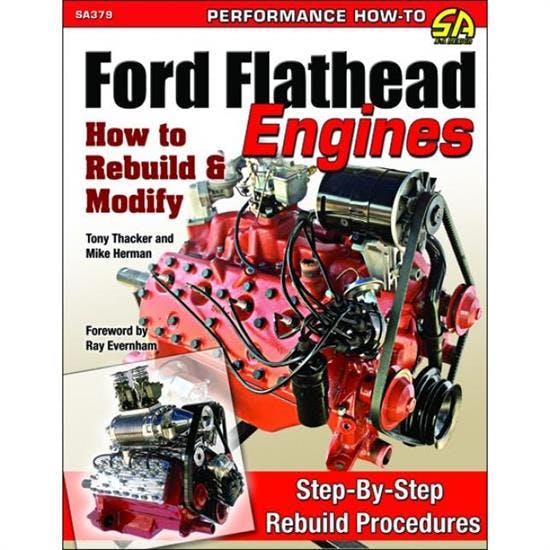 Car Tech SA379 How-To Build/Modify Ford Flathead Engines Book
