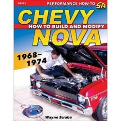 Car Tech SA392 How-To Build/Modify Book, 1968-1974 Chevy Nova