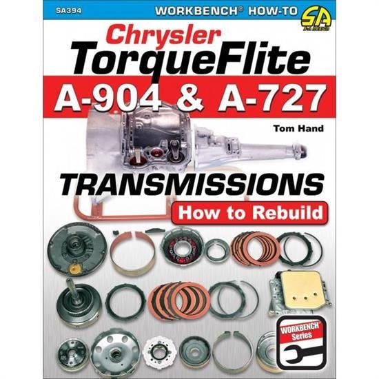 Car Tech SA394 How-To Rebuild Trans Book, Chrysler TorqueFlite