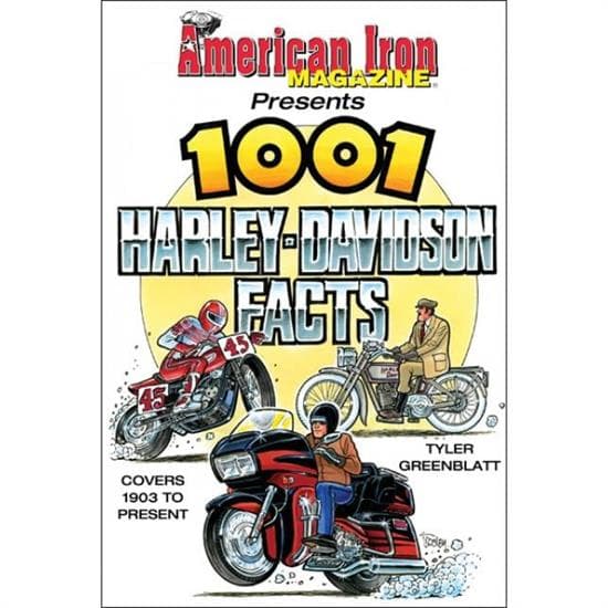 Car Tech CT575 American Iron's 1001 Harley-Davidson Facts - Book