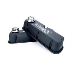 COMP Cams 282 Black-Wrinkle Powdercoated Valve Covers, Ford Windsor