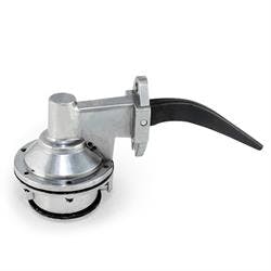 Oldsmobile 260-455 V8 Mechanical Fuel Pump, 80 GPH, 6 PSI, Chrome