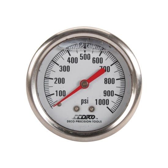 DECO Hydraulic Wheel Load Checker, 0-1000 Pounds