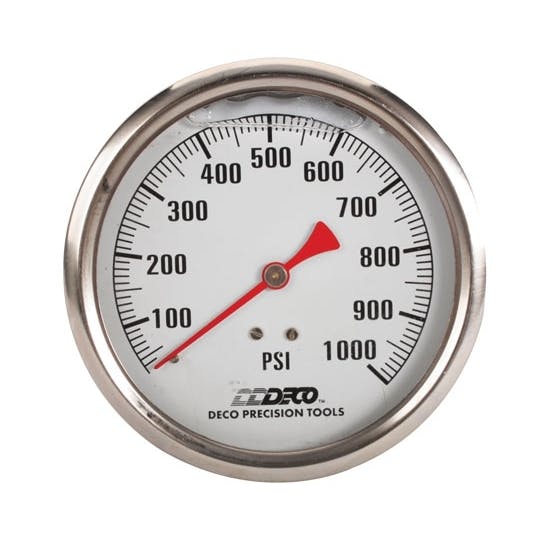 DECO Hydraulic Coil Spring Rater, 0-1000 Lbs.