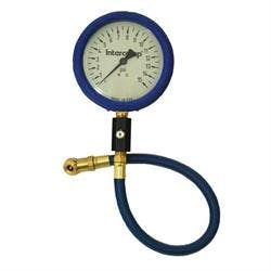 Intercomp 360058 4" Glow-In-The-Dark Tire Pressure Gauge, 15 PSI