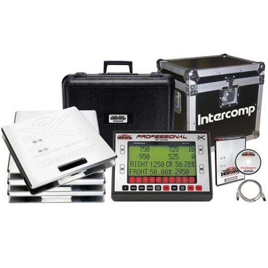 Intercomp SW777 Wireless Scales with Cart and Pad Box