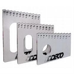 DECO Frame Height Steel Gauge Tool, Set of 3