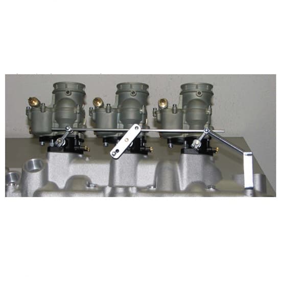 Edelbrock 1032 94 Carb Throttle Linkage Rod Kit, Dual Carb, Standard